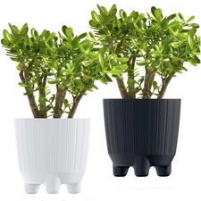 2x vasi da fiori portavasi da fiori fioriera rotonda Ryfo N 14,5 cm