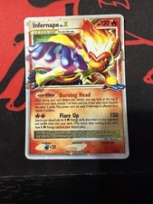 INFERNAPE LV.X #DP10 Diamond & Pearl Black Star Promo CLEAN PSA 8 POSSIBLE? on eBay