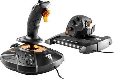 Thrustmaster T.16000M FCS HOTAS - Flugsteuerungssystem - Joystick und Schubregle