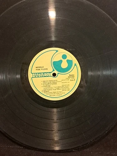 Pink Floyd-  Meddle (1971) Vinyl LP Record SMAS-832 no case