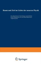 Witte - Raum Und Zeit Im Lichte Der Neueren Physik  Eine Allgemeinvers - X555z
