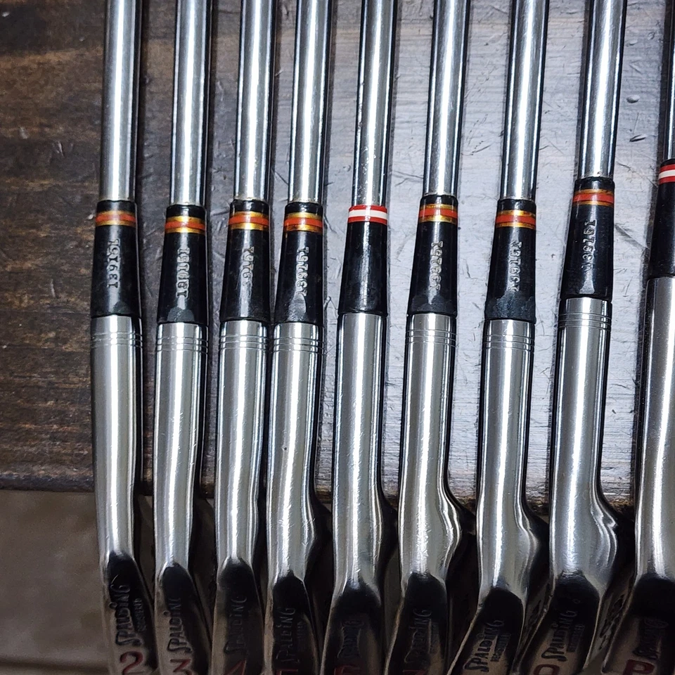 Spalding Top-Flite Pro Iron Set 2-PW, RH. Standard Length. Poor Grips. READ. - Image 4 of 4