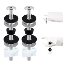 2PCS Universal Toilet Seat Bolts Kit Compatible with Kohler/American Standard...