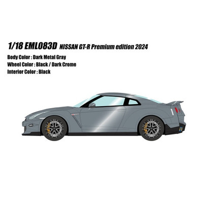 Eml083D 1/18 Nissan Gt-R Premium Edition 2024 Dark Metal Gray