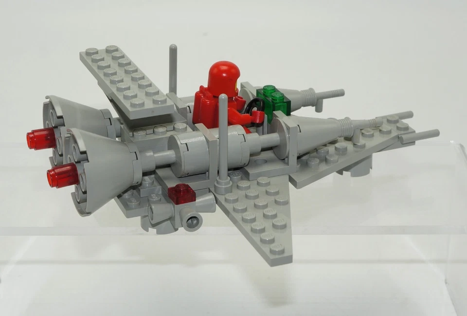 LEGO 6861 Classic Space X1 Patrol Craft Complete w/ Instructions - Vintage - Image 3 of 4