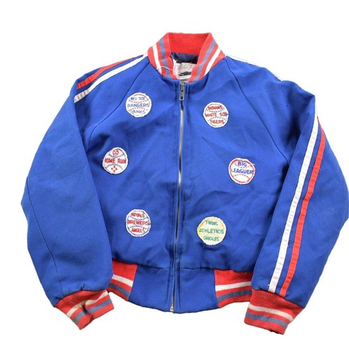 Vintage 1980s Weather Tamer MLB Team Jacket Youth Small
