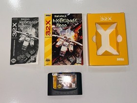 Zaxxon&rsquo;s Motherbase 2000 Sega Genesis 32x Complete in Box CIB Authentic-SHRINK!