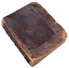 1790 Antique Bible Apocrypha Conordance McMahan Family #34 Well Used/Worn As-Is