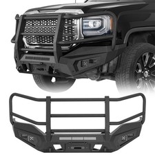 For 2016 2017 2018 Gmc Sierra 1500 Front Bumper Wbrush Grille Guardwinch Plate