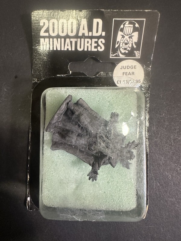 OOP Citadel Titan Books 2000AD 40mm Judge Fear
