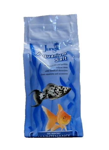 Jungle Aquarium Salt for Tropical Fish, and Goldfish 16 oz Brand New Unopened