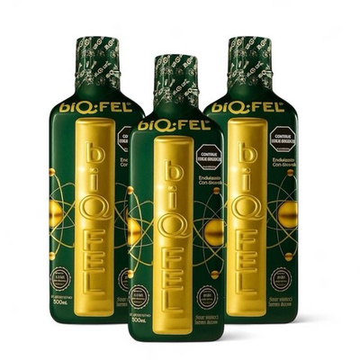#ad X3 Bottles Of BIQ FEL Liquid Multivitamin Mint Flavor with Borojo BIQFEL 500ml $84.99