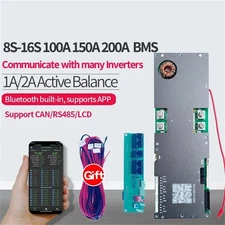 JK 8-16S 100-200A Inverter BMS for Family BMS BT RS485 CAN Energy Storage Lot AK