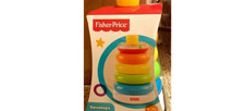 Fisher-Price Baby's First Blocks Rock-a-Stack Stacking Rings Developmental Toy