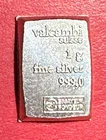 Vintage.999 FINE SILVER Mini Bar! 1 Gram!