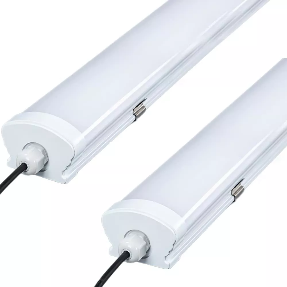 4FT 5FT 40W LED Batten Light LED Waterproof Tube Light Ceiling Mounted