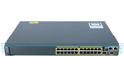 CISCO - WS-C2960S-24TD-L - Catalyst 2960S 24 GigE, 2 x 10G SFP+ LAN Base