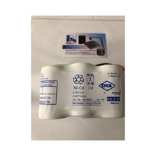 Schneider OVA51076 - Batteria Ni-Cd HT 7,2V 4Ah per lampda emergenza + varie