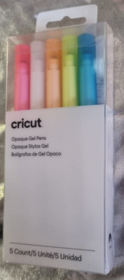 Cricut Joy Gelstifte 1,0 mm Mittel Mehrfarbig 5er Pack - BOX BESCHÄDIGT