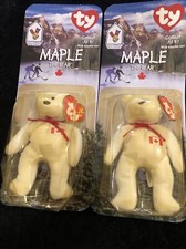 Mcdonald's Ty Maple the Bear beanie baby