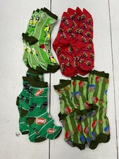 Shein 12 Pack Football Graphic Print Calf Socks Boys One Size
