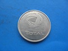 (F) PIÈCE JETON TOTAL COULEUR ARGENT LAVAGE VOITURE