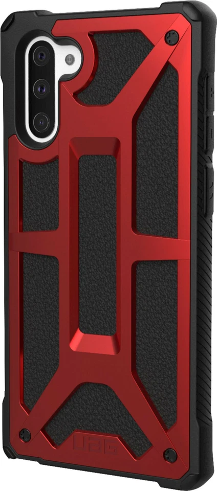 NUEVA UAG Urban Armor Gear Monarch Series Funda para Samsung Galaxy Note10 Negra/Roja Foto 3 de 4