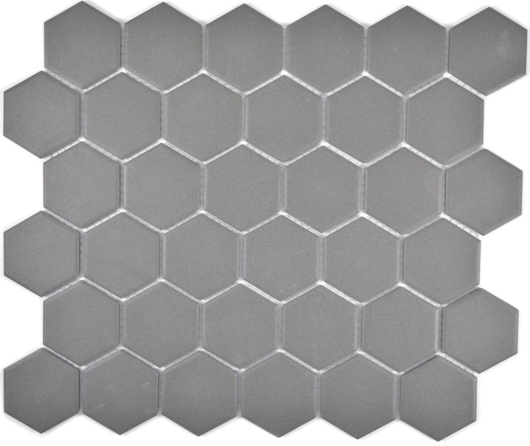 Mosaïque carreau céramque hexagone nor mat cusne ban 11F-0311_b | 1 plaque | eBay