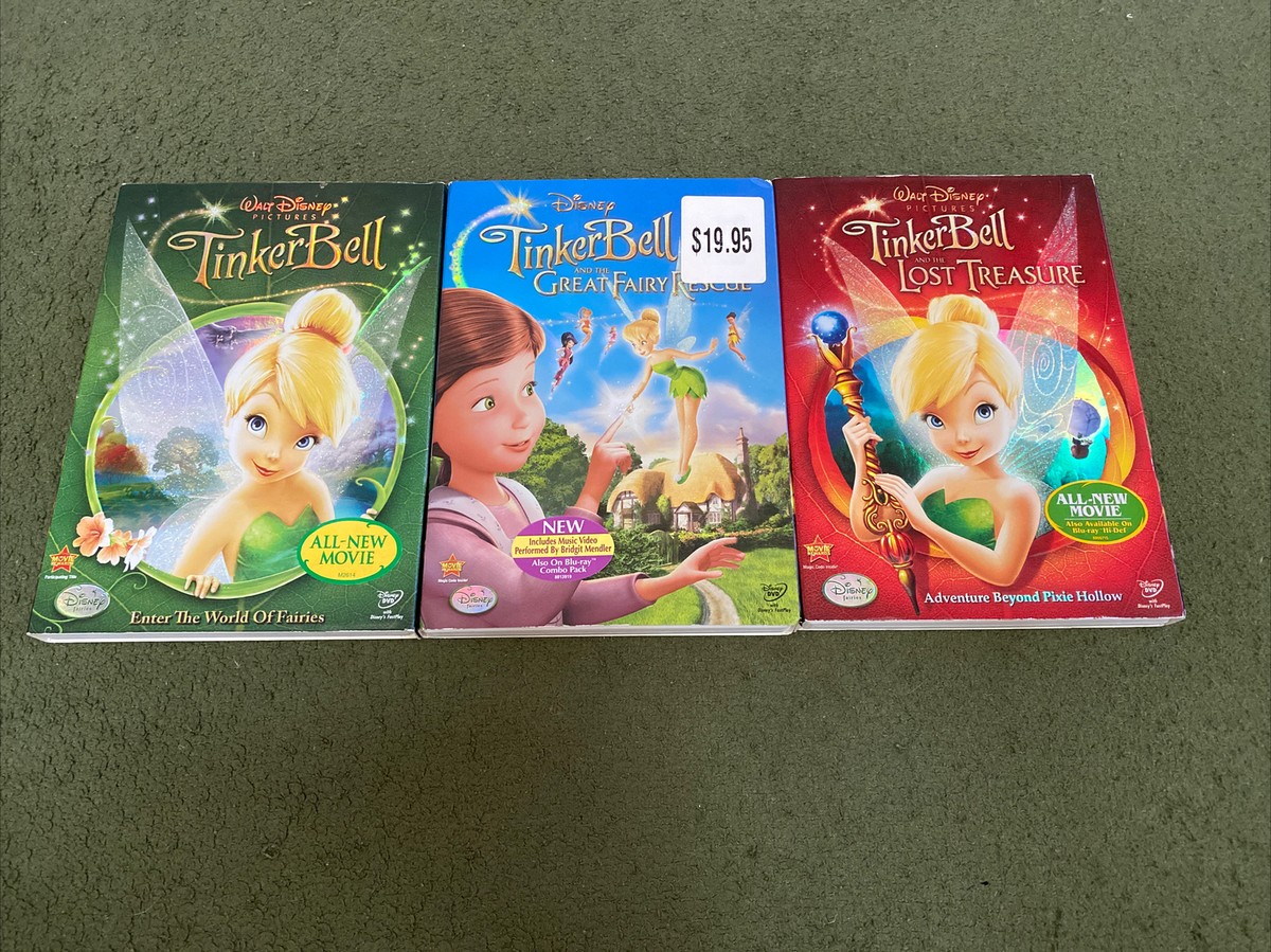 Tinkerbell Disney 3 DVDs | eBay