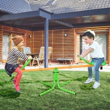 360  Rotation Outdoor Kids Spinning Seesaw Sit and Spin Teeter Totter