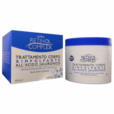 RETINOL COMPLEX AUFFÜLLENDE KÖRPERCREME GEGEN FALTEN MIT JALURONSÄURE 250ML