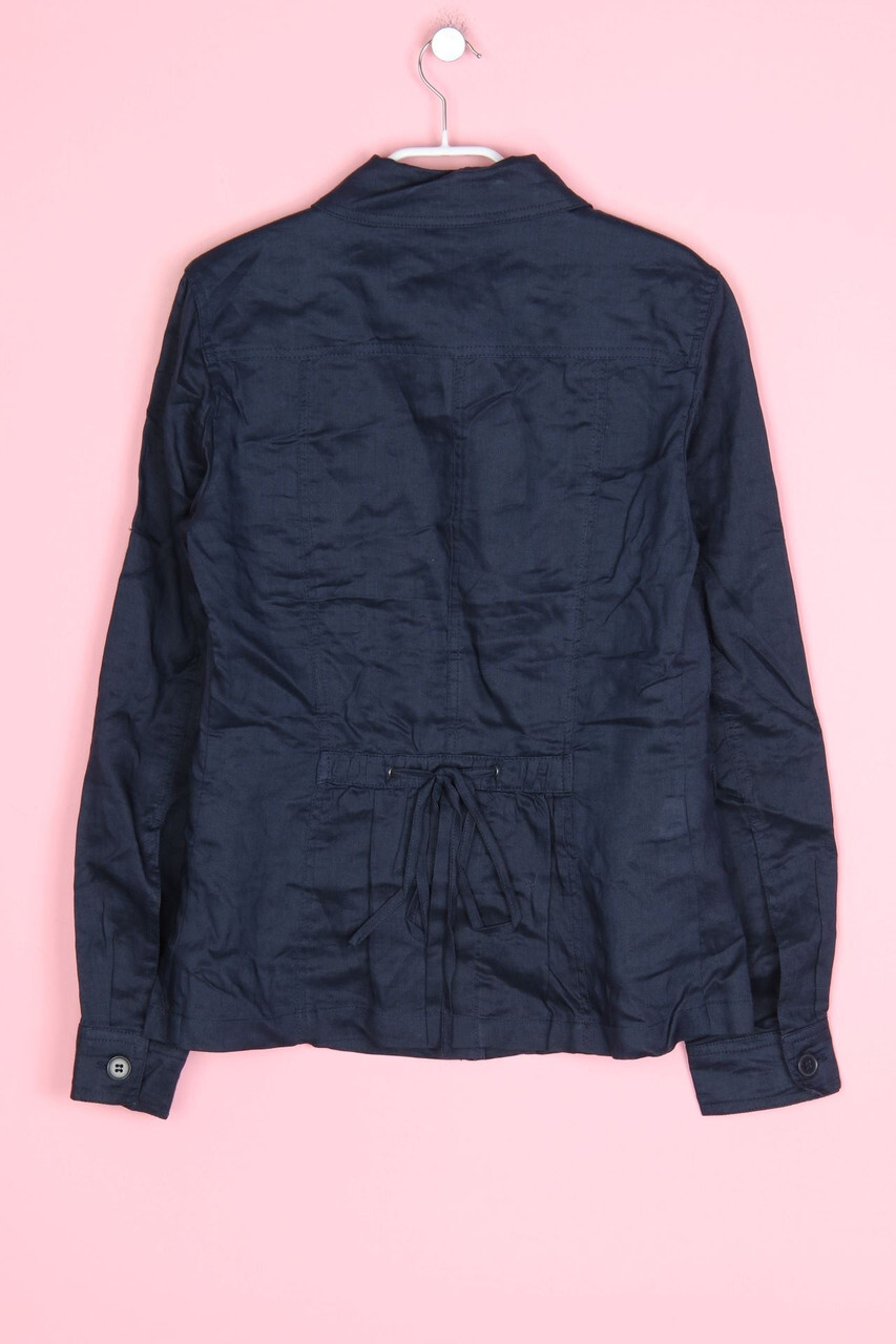 MANGO CASUAL SPORTSWEAR Jacket French Cuffs S navy blue eBay