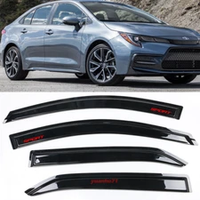 For 20-25 Toyota Corolla Sedan Window Visor w/ Sport Guard Shade 4pcs Deflector