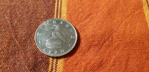 Zimbabwe 50 Cents 1990   sehr schön - Afbeelding 1 van 2