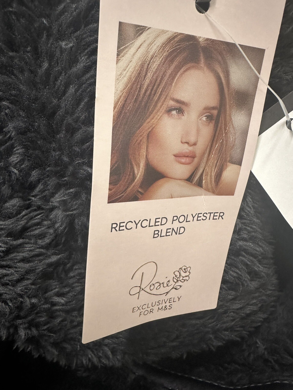 M&S ROSIE Luxury Charcoal Grey Fleece Hooded Dressing Gown Size UK