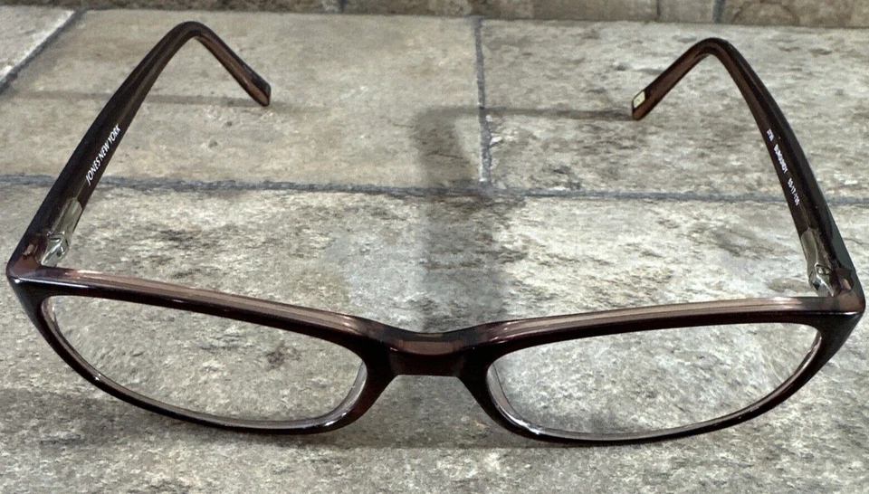 Marco de gafas Jones New York J730 Borgoña borde completo flexible 53-17-135-31 mm G22 Foto 3 de 4