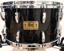 PEARL Z-Type Maple Snare Drum Black 14"x8" Made in Japan