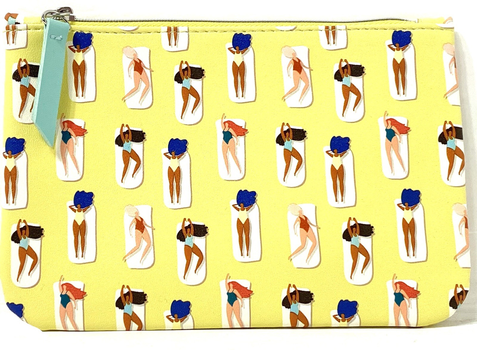 Makeup Bag Girls In Swimsuits Purse Pouch With Zipper-image