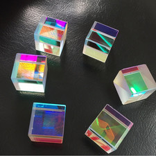 6pcs/lot Defective RGB X-Cube Prism Combiner Splitter Cross Dichroic Cube Prism