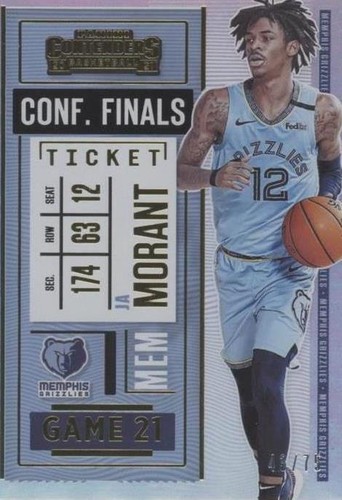2019 Contenders DP School Colors Ja Morant #2 Rookie RC Auto #/5