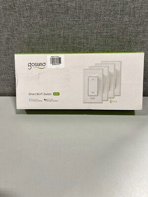 Gosund Smart WiFi Switch 4 Pack (SW5)