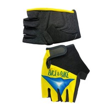 Guanti Ciclismo Estivi Giallo Bici & Bike Da Corsa MTB Spinning professionali