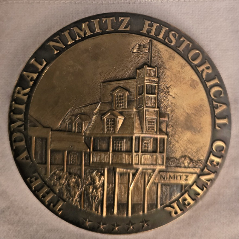 ADM Nimitz Historical Ctr Bronze Commemorative Medal June 11, 1999 - James Avery