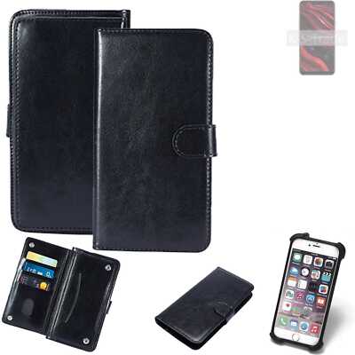 KUNSTLEDER HANDYTASCHE FÜR General Mobile GM 9 Plus SCHUTZ HÜLLE WALLET BOOK F