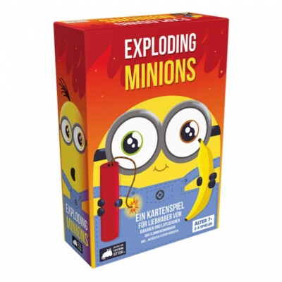 EXPLODING MINIONS - Kartenspiel * Deutsche Ausgabe * - Asmodee EXKD0009 - NEU