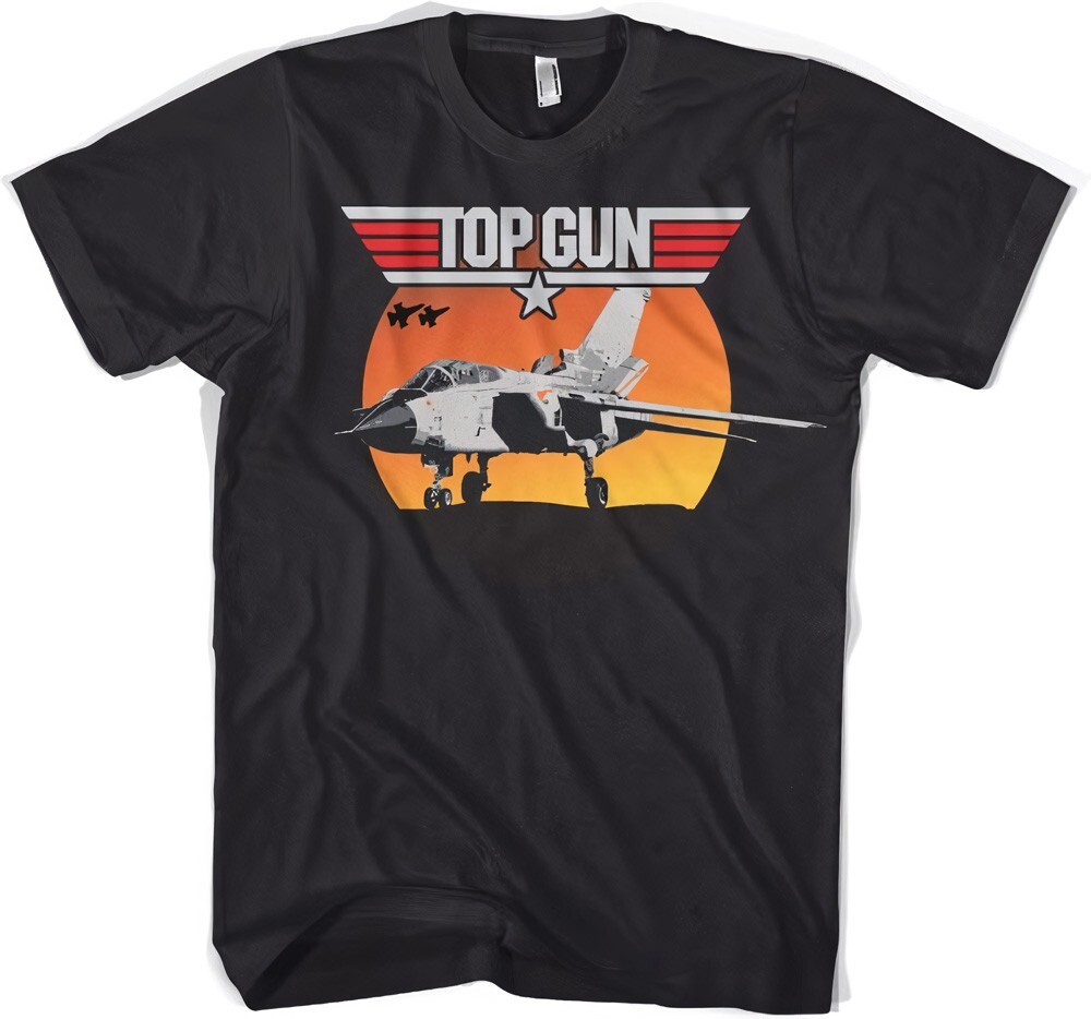 Футболка Top Gun Sunset Fighter черного цвета 5790₽