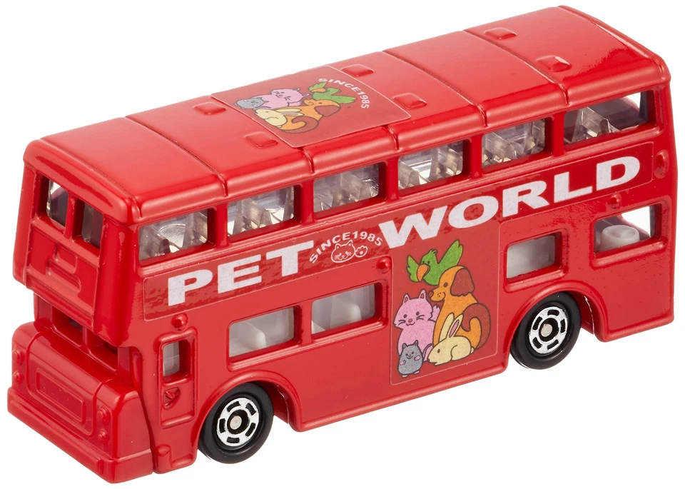Tomica No.095 London Bus (blister) by Takara Tomy from JP - Image 3 of 4