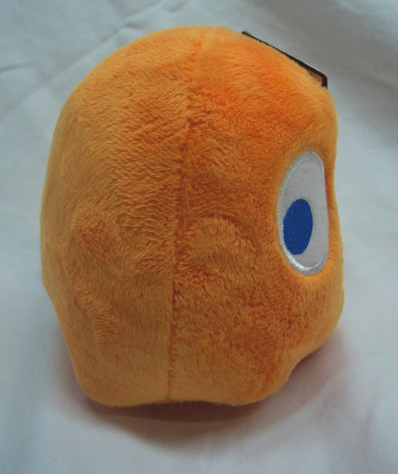 PAC-MAN Videojuego ORANGE GHOST 5" PELUCHE ANIMAL JUGUETE NUEVO Foto 2 de 4