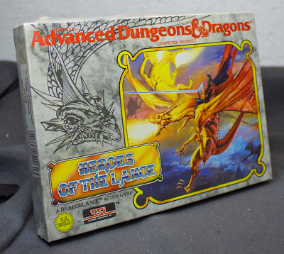 Heroes of the Lance NEU von SSI AD&D Dragonlance für Commodore Amiga Komplett
