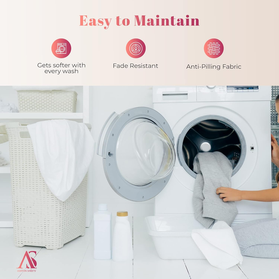 Luxury Egyptian Cotton King Fitted Sheet Only 1000ThreadCount 16